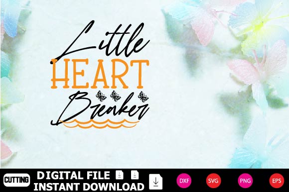 Little Heart Breaker SVG Shahin alam 