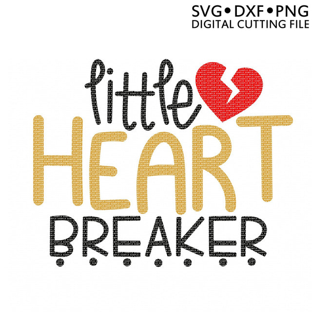 Little Heart Breaker SVG So Fontsy Design Shop 
