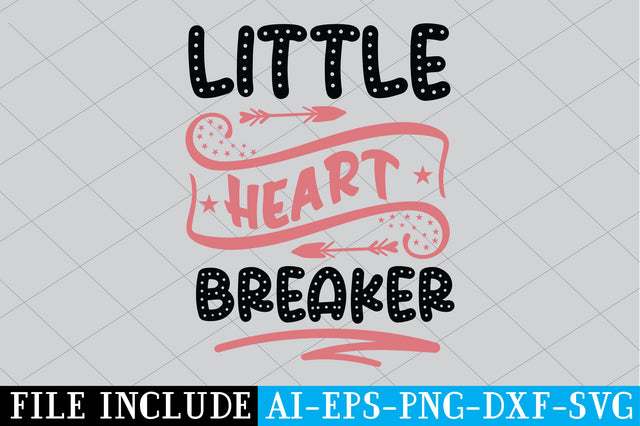Little Heart breaker SVG SVG Creativeart88 