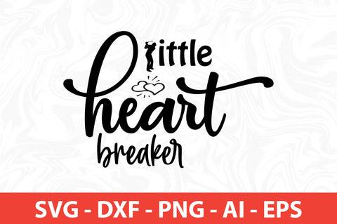 Little heart breaker-svg SVG nirmal108roy 