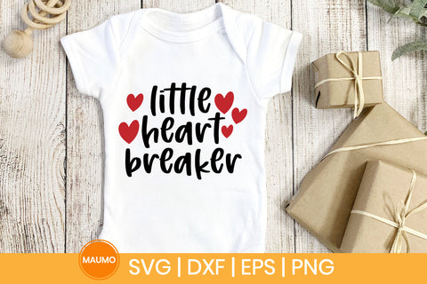 Little heart breaker valentine svg quote SVG Maumo Designs 