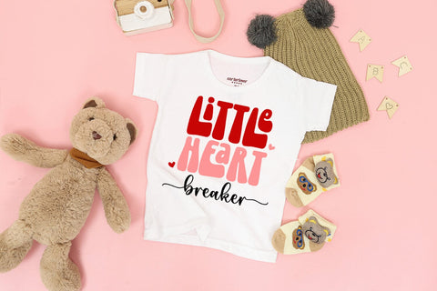 Little Heart Breaker- Valentine SVG SVG Happy Printables Club 