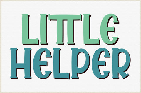 Little Helper Svg SVG Creativeart88 