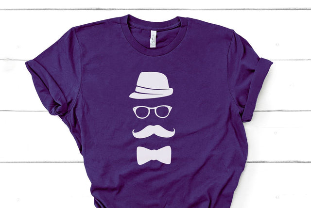 Little Hipster Silhouette Design SVG So Fontsy Design Shop 