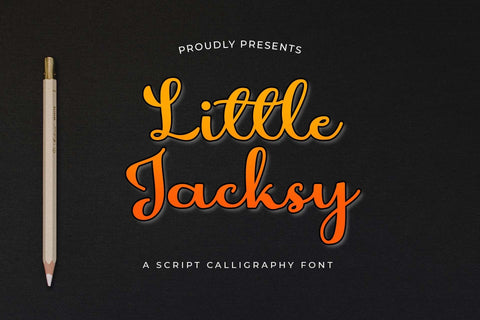 Little Jacksy Font love script 