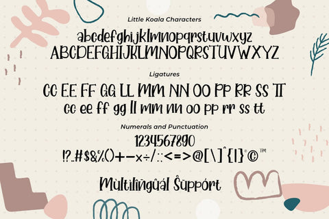 Little Koala Font Madatype Studio 