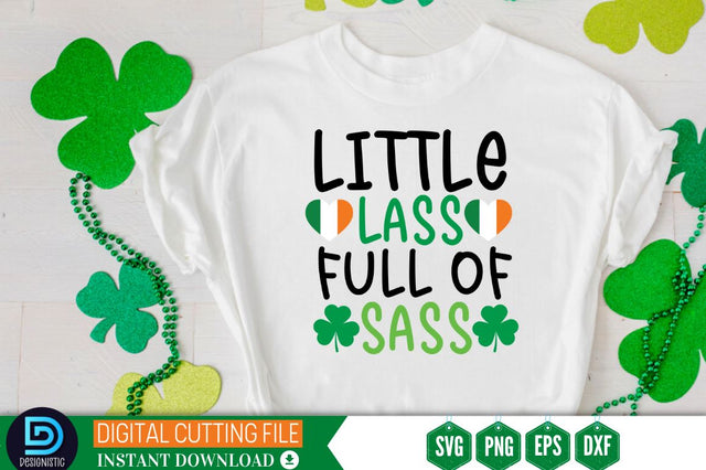Little lass full of sass SVG SVG DESIGNISTIC 