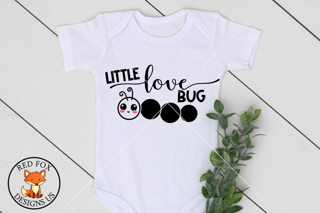 Little Love Bug Svg, Png, Dxf SVG RedFoxDesignsUS 