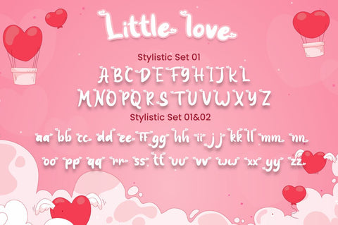 Little Love - Lovely Font Font Attype studio 