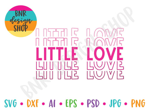 Little Love SVG SVG BNRDesignShop 