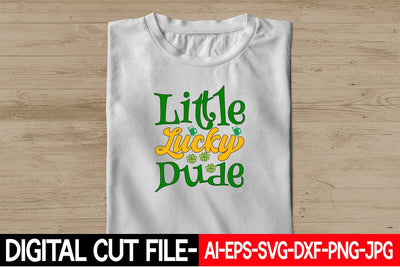 Little Lucky Dude Retro SVG Blessedprint 