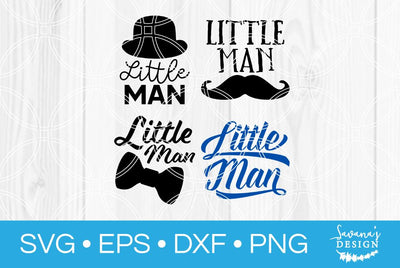 Little Man Bundle SVG SavanasDesign
