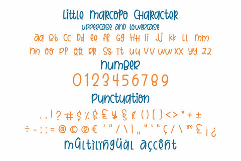 Little Marcopo Font Willetter Studio 