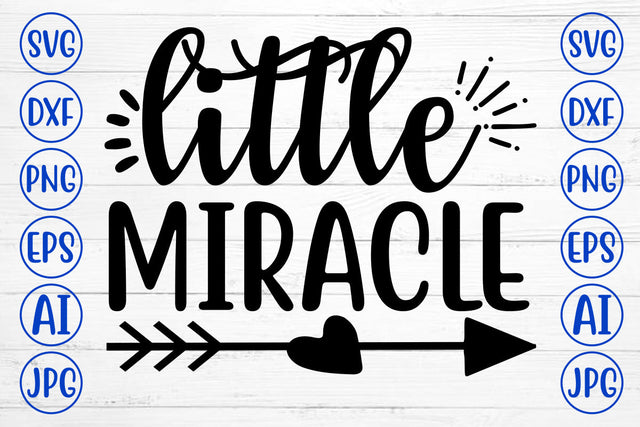 LITTLE MIRACLE SVG SVG Syaman 