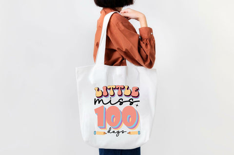 Little Miss 100 Days Sublimation SVGArt 