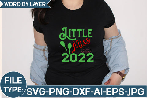 Little Miss 2022 SVG Cut File SVG Studio Innate 