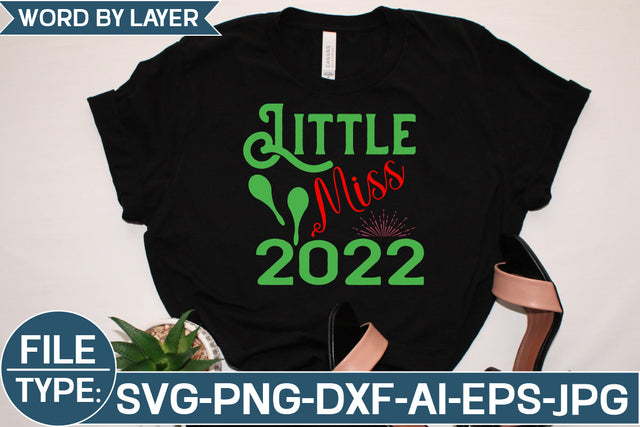 Little Miss 2022 SVG Cut File SVG Studio Innate 