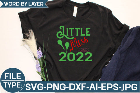 Little Miss 2022 SVG Cut File SVG Studio Innate 