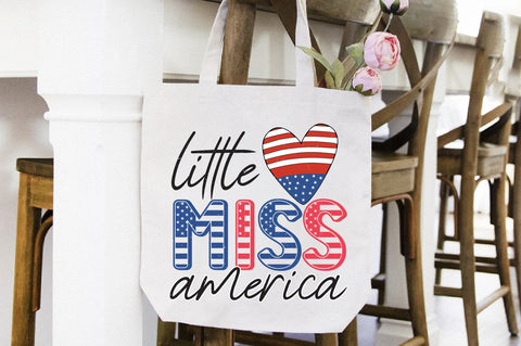 Little Miss America Sublimation Creativeart88 