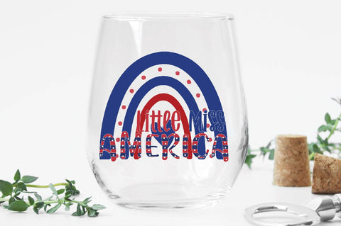 Little Miss America Sublimation Creativeart88 