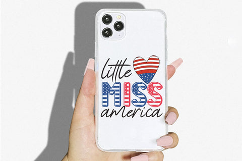 Little Miss America Sublimation Creativeart88 