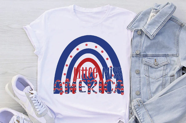 Little Miss America Sublimation Creativeart88 