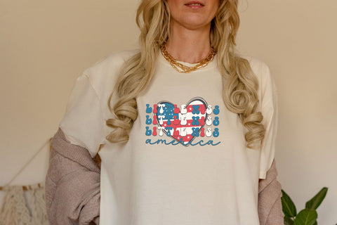 Little Miss America Sublimation Rupkotha 