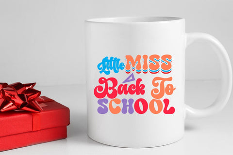 Little Miss Back To School Retro SVG SVG Rafiqul20606 
