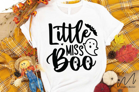 Little miss boo svg,Baby Boo Svg, Baby Girl Cut File, First Halloween Svg, Ghost Svg SVG Isabella Machell 