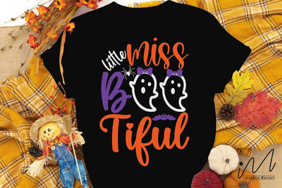 Little miss boo tiful svg, Baby Boo Svg, Baby Girl Cut File, First Halloween Svg, Ghost Svg SVG Isabella Machell 