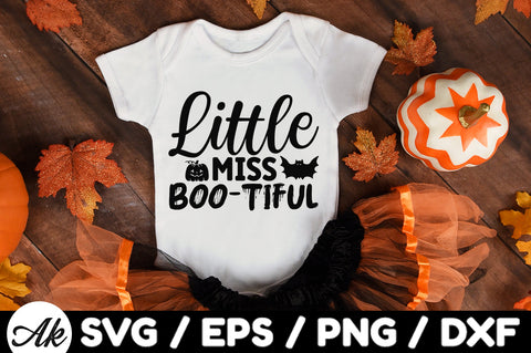 Little miss boo tiful svg SVG akazaddesign 