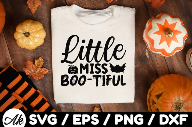 Little miss boo tiful svg SVG akazaddesign 