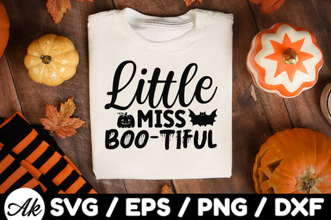 Little miss boo tiful svg SVG akazaddesign 