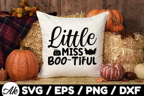 Little miss boo tiful svg SVG akazaddesign 