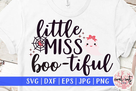 Little Miss Bootiful – Halloween SVG EPS DXF PNG Cutting Files SVG CoralCutsSVG 