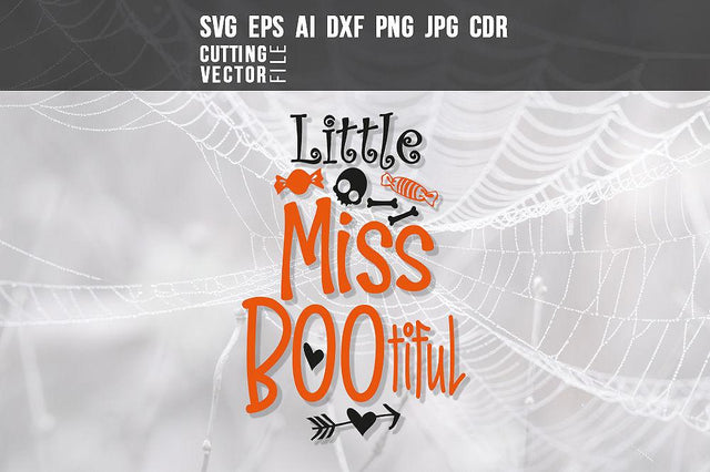 Little Miss BOOtiful SVG SVG VectorSVGdesign 