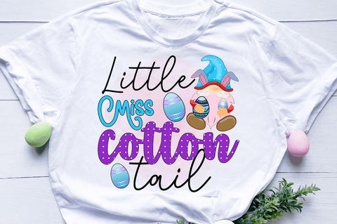 Little miss cotton tail Sublimation PNG Sublimation Regulrcrative 
