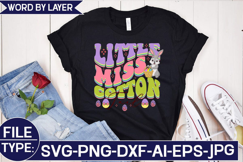 Little Miss Cotton Tail SVG Cut File SVG Studio Innate 