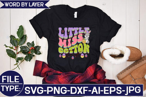 Little Miss Cotton Tail SVG Cut File SVG Studio Innate 