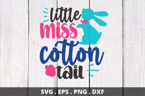 Little miss cotton tail SVG Designangry 