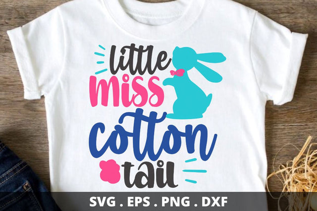 Little miss cotton tail SVG Designangry 