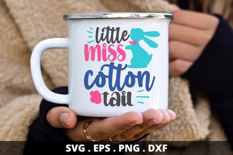 Little miss cotton tail SVG Designangry 