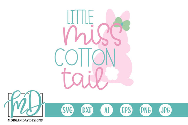 Little Miss Cotton Tail SVG Morgan Day Designs 