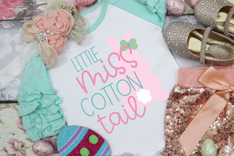 Little Miss Cotton Tail SVG Morgan Day Designs 