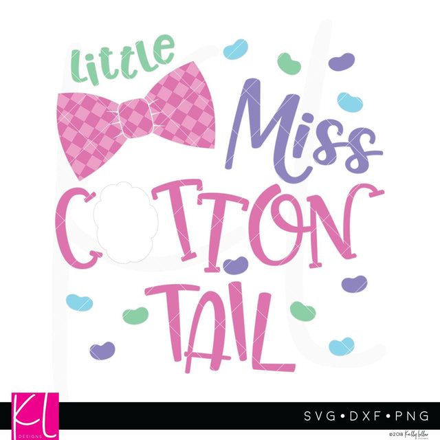 Little Miss Cottontail SVG Kelly Lollar Designs 