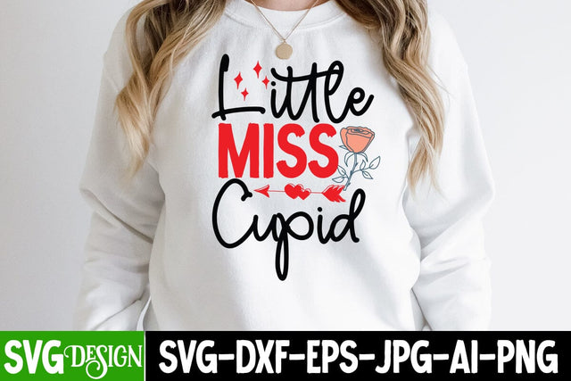 Little Miss Cupid SVG Cut File SVG BlackCatsMedia 