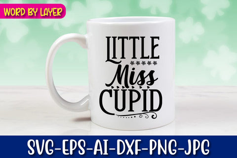 Little Miss Cupid SVG cut File SVG Blessedprint 