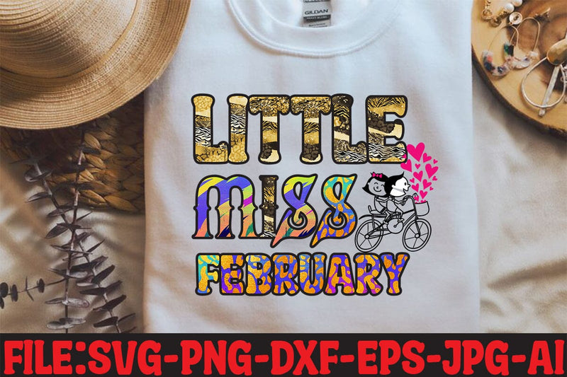 Little miss february Sublimation Sublimation MStudio 