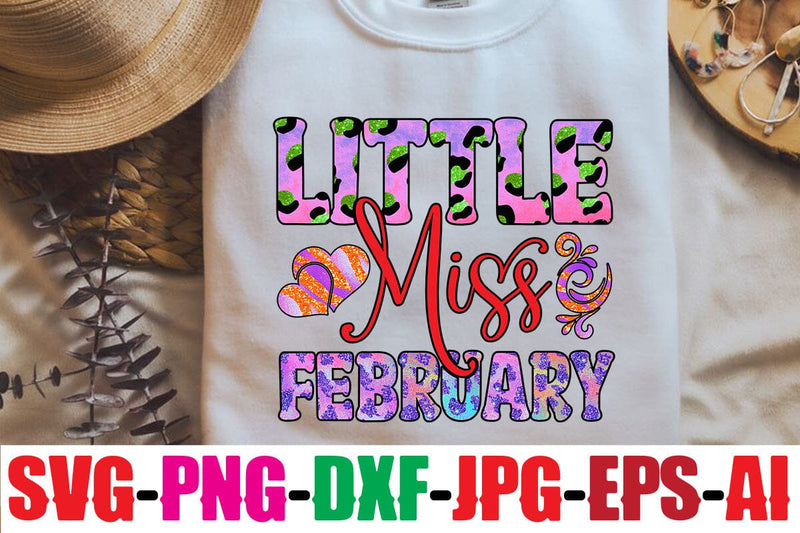 Little miss february Sublimation Sublimation MStudio 