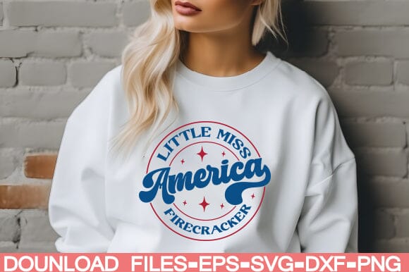 little miss firecracker SVG farhad farhad 